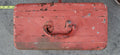 Red Union Steel Metal Tackle Box
