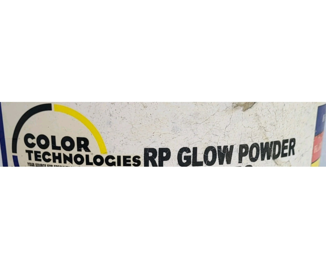 Glow Powder 6 Ounces For Fishing Lure Soft Plastic Color Technologies RP GLOW