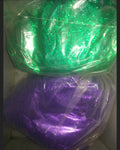 Glitter 1 Pound Bag Medium Size .045 Glitter  Emerald Green &Brilliant Purple Available
