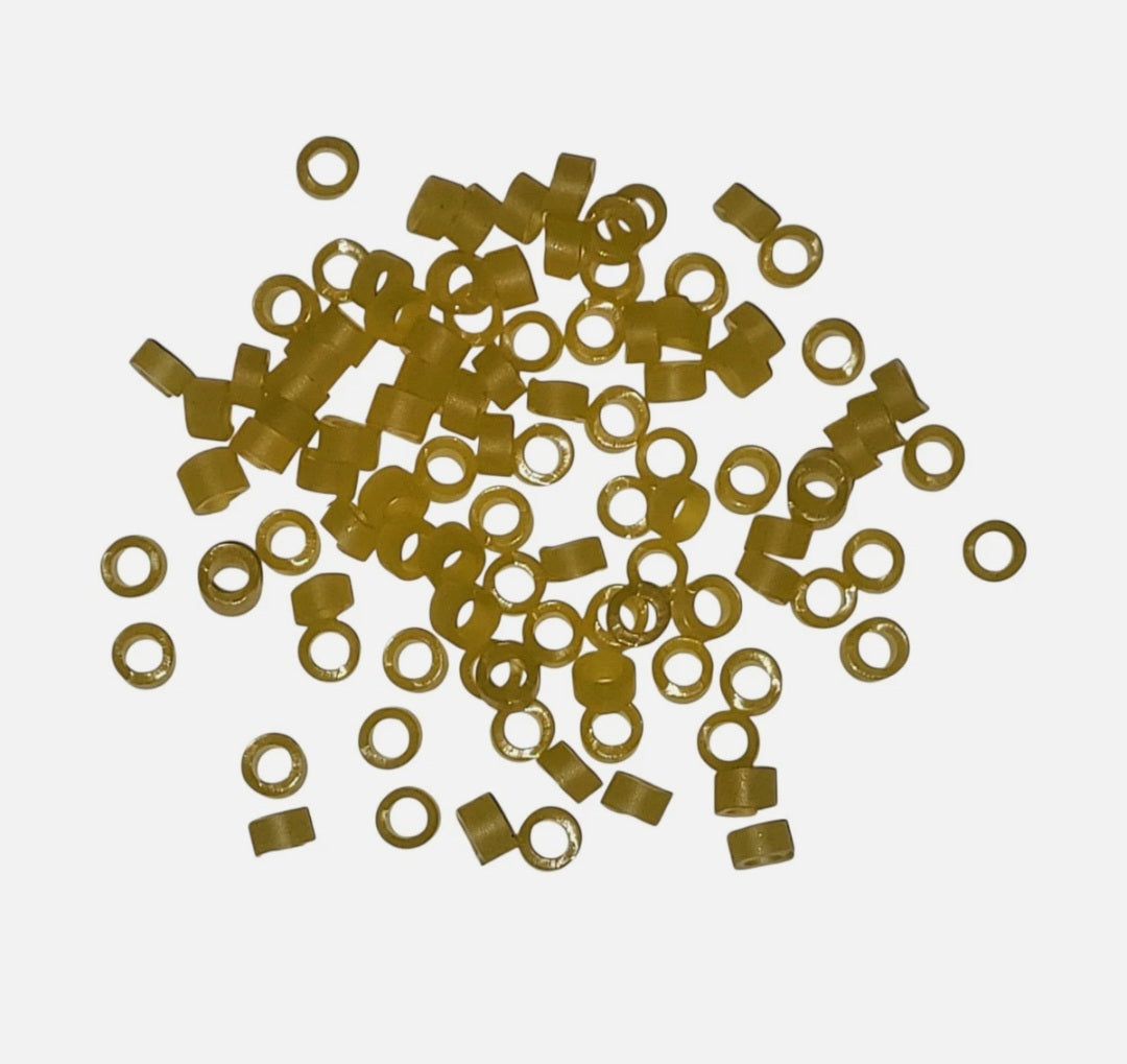 Rubber Band Line Holders For Quills, Pencil Floats, 100 pcs, 5/32" ID (4mm)