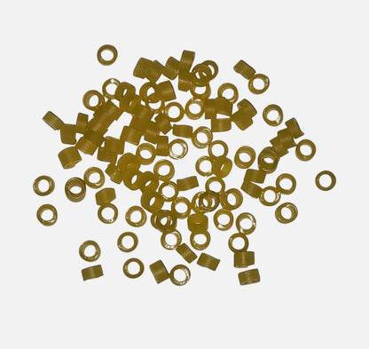 Rubber Band Line Holders For Quills, Pencil Floats, 100 pcs, 5/32" ID (4mm)