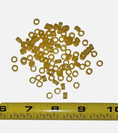 Rubber Band Line Holders For Quills, Pencil Floats, 100 pcs, 5/32" ID (4mm)