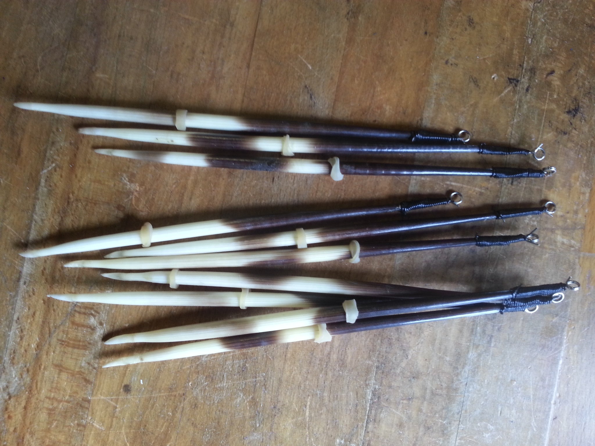 5 Porcupine Quill Fishing Floats, Real, Choose 4, 5, 6, 7, 8 or 9 inch lengths